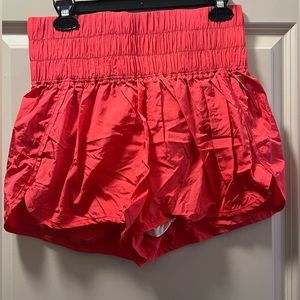 Free People(fp movement) The way home shorts size: xl color: candy apple